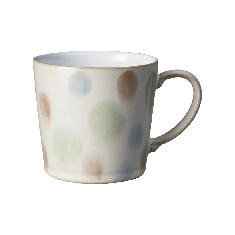 061010746 Multi Spot Painted Large Mug (13x9.5x9cm) 400ml - Image 1