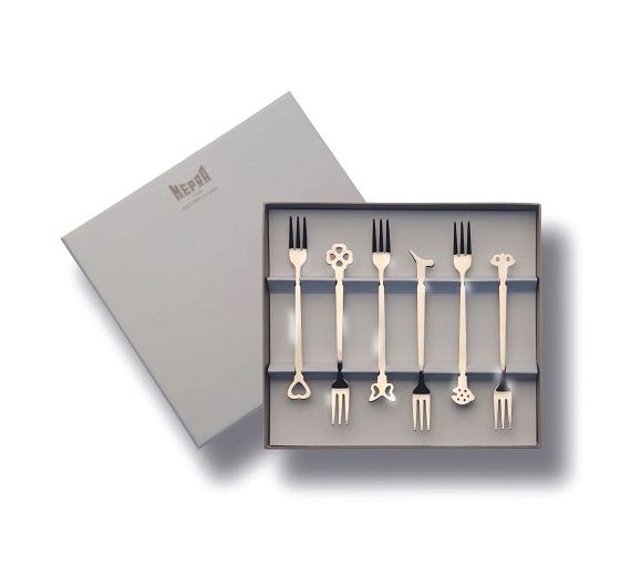 100344631 Mepra Evento Mini Fork Set (6 Pieces) - Image 1