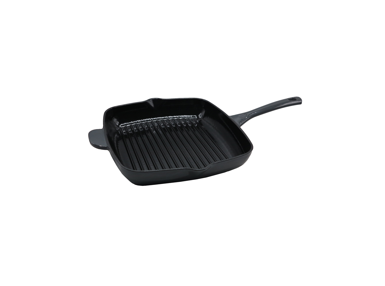 1110 Rossetti Gusto Highgrove Grey Cast Iron Grill Pan (26cm) - Image 1