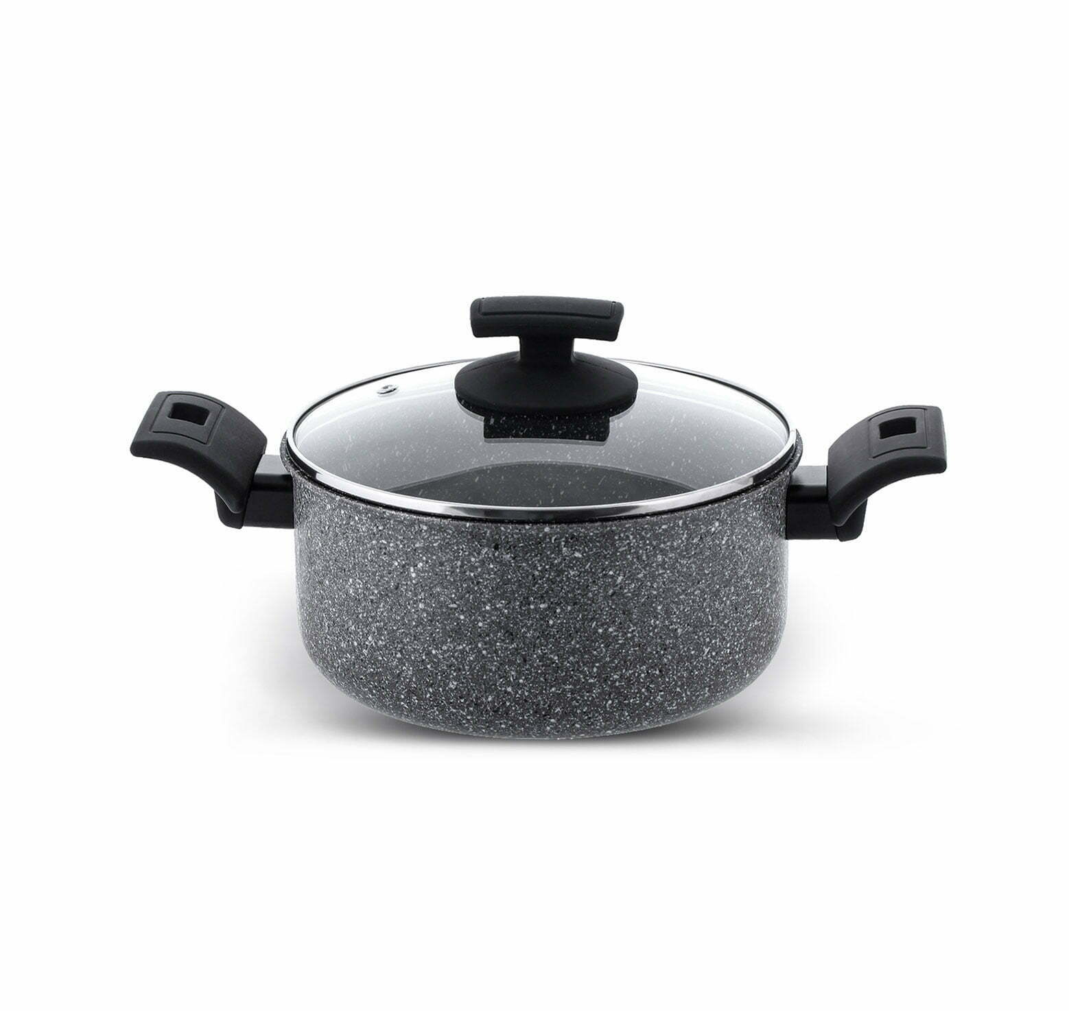 1335 Rossetti Elementi Natura Casserole with Glass Lid (20cm) - Image 1