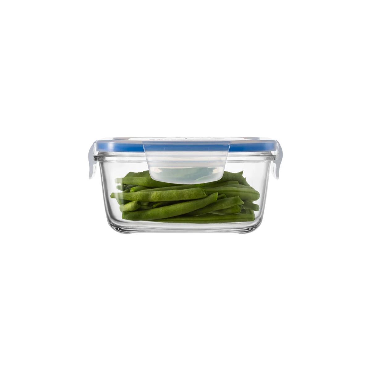 1406 9720 Super Block Square Glass Container Large (17x17x8.5cm) - Image 1
