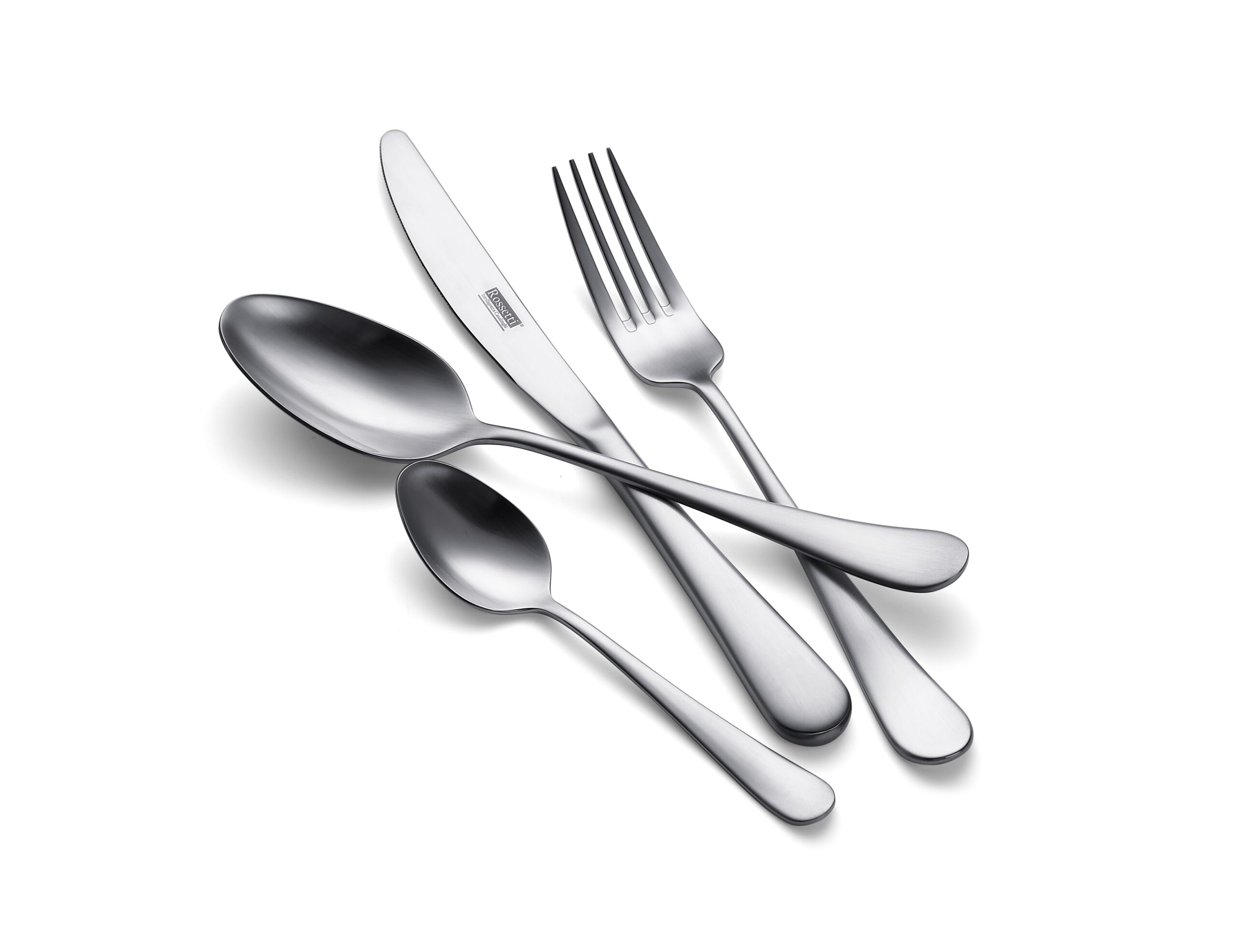 1493 Rossetti Natura Frost Stainless Steel Cutlery Set (24 Pieces) - Image 1