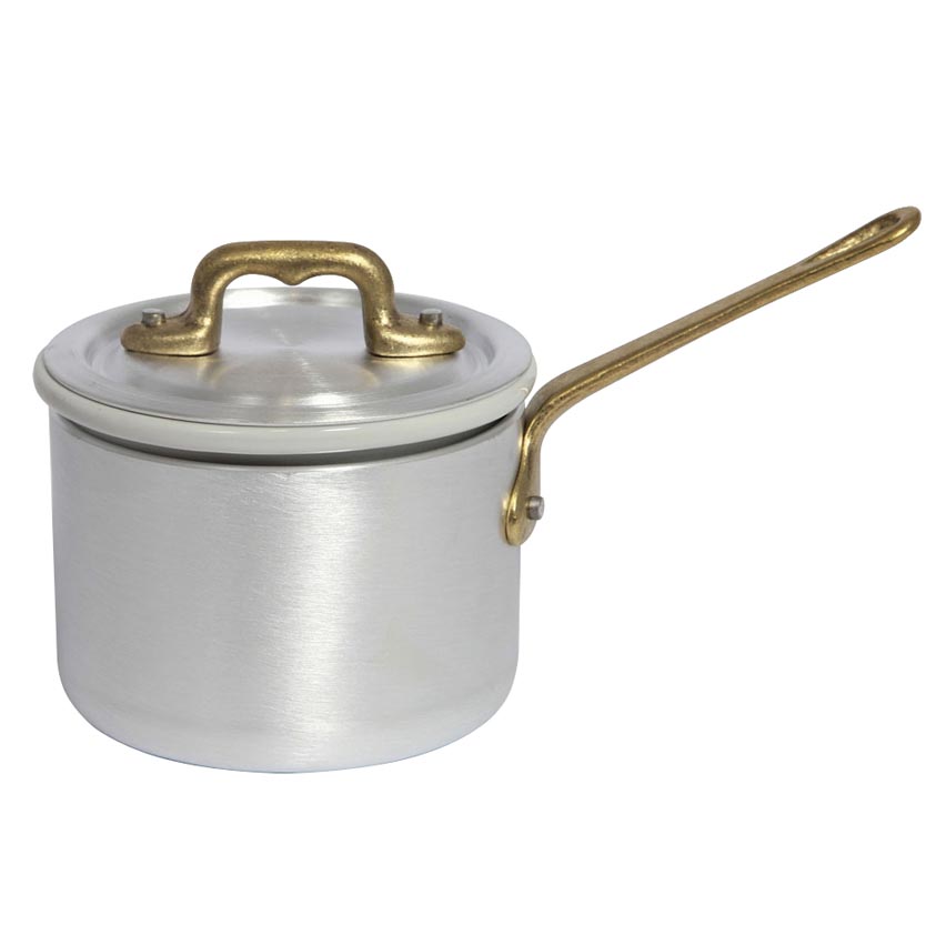 1592010 Ottinetti Deep Saucepan with Lid 10cm - Image 1