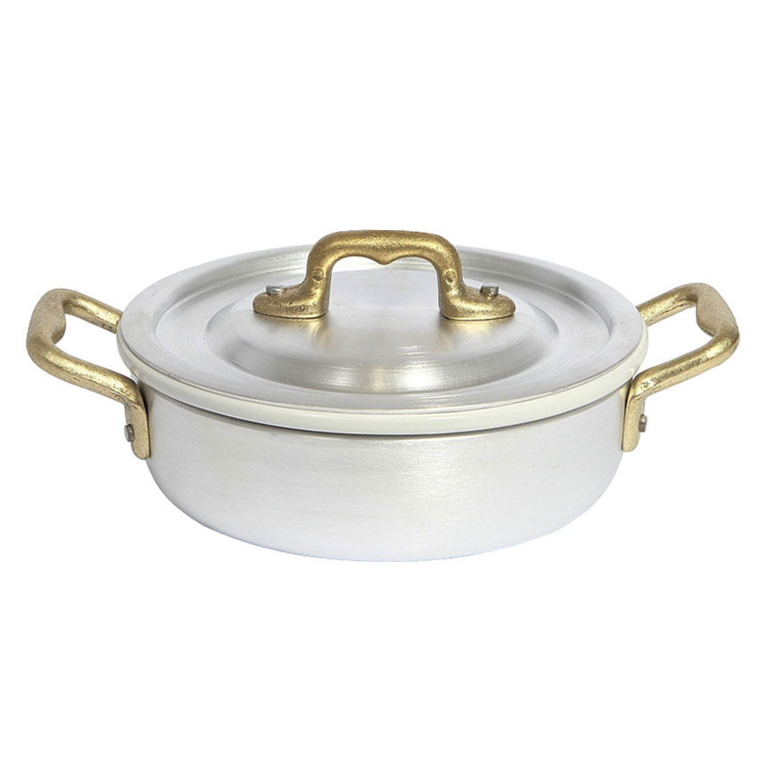 1596012 Ottinetti Shallow Casserole and Lid with Ceramic Insert (12cm) - Image 1