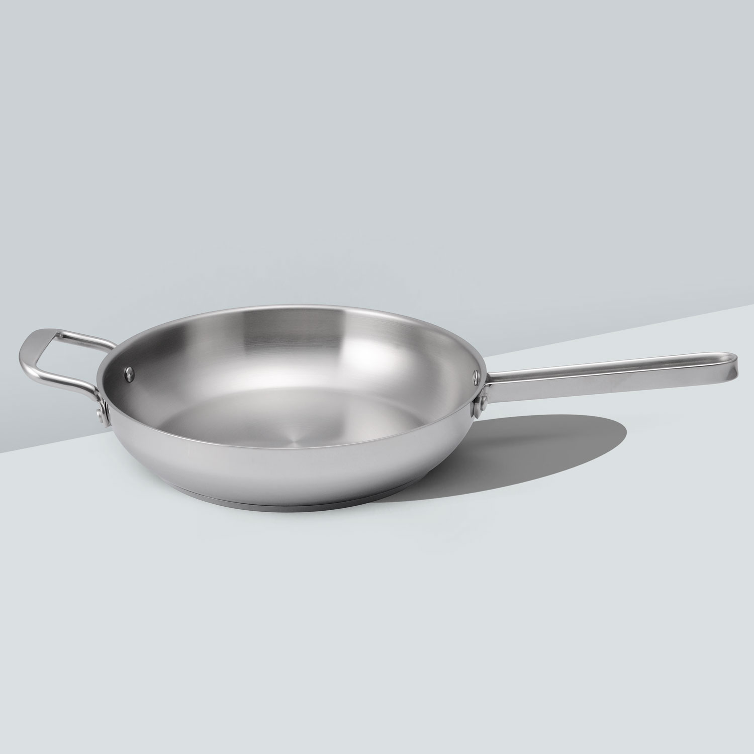 1805-1 Rossetti Agostini Stainless Steel Frying Pan (28cm) - Image 1