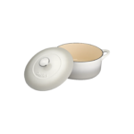 Denby Natural Canvas Cast Iron Round Casserole Dutch Oven (24x24x16.5cm) 4000L - Image 2