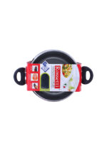 Rossetti Rosso Red Casserole with Glass Lid (20cm) - Image 2