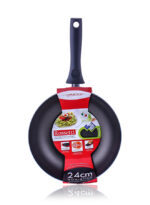 Rossetti Rosso Red Stir Fry Wok (24cm)