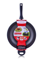 Rossetti Rosso Red Stir Fry Wok (32cm)
