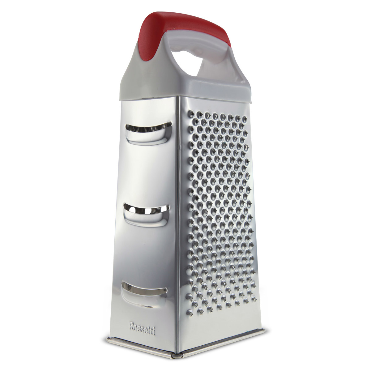 2059 Rossetti White/Red 4 Side Medium Grater - Image 1