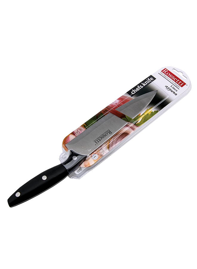 # 2189 - AZZURA - 20cm (8_) Chefs Knife - Black Rossetti Azzura Black Chef's Knife (20cm) - Image 1