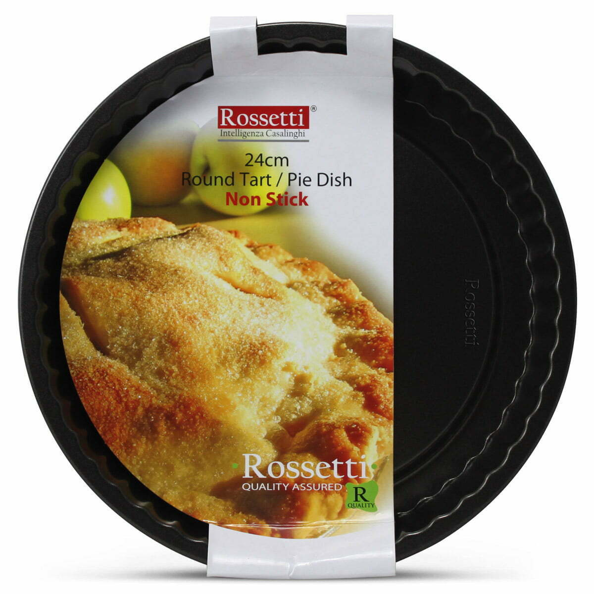 3147 Rossetti Non-Stick Round Homesmiths Granny Pie Dish Bakeware (24cm) - Image 1