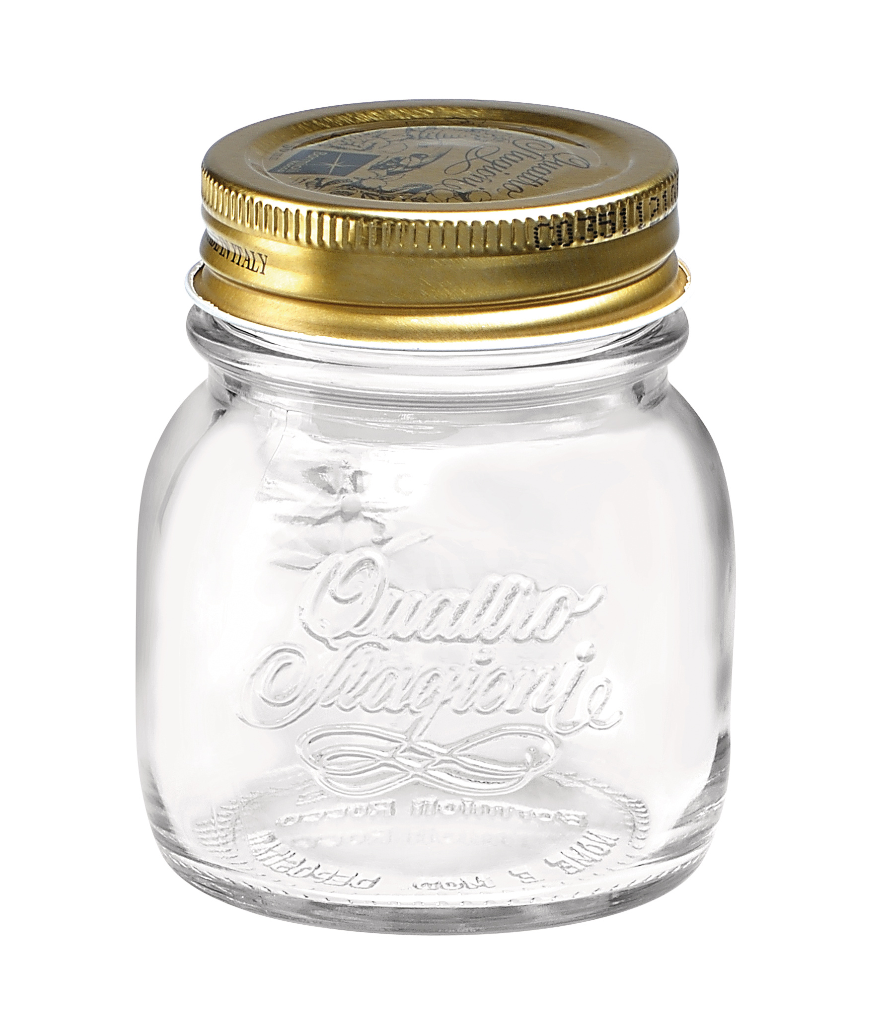 357760MDE121990 Quattro Stagioni Glass Mason Jar 150ml - Image 1