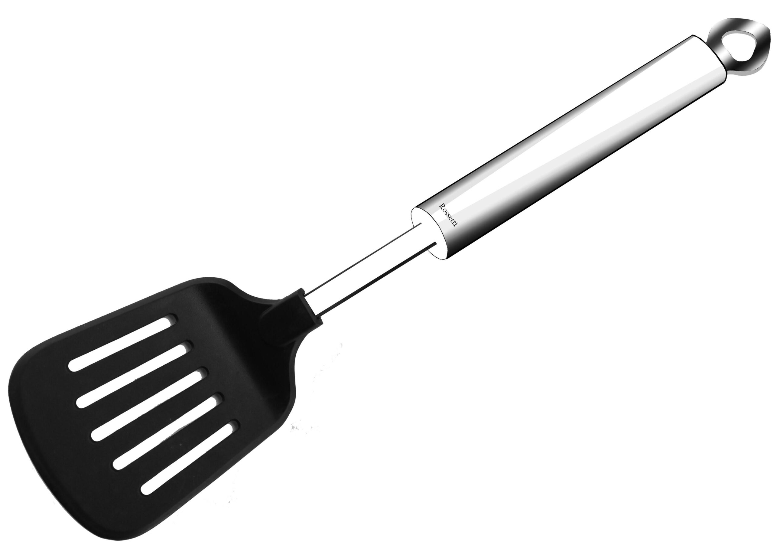 6062 Rossetti Shokin Stainless Steel Slotted Turner Spatula - Image 1