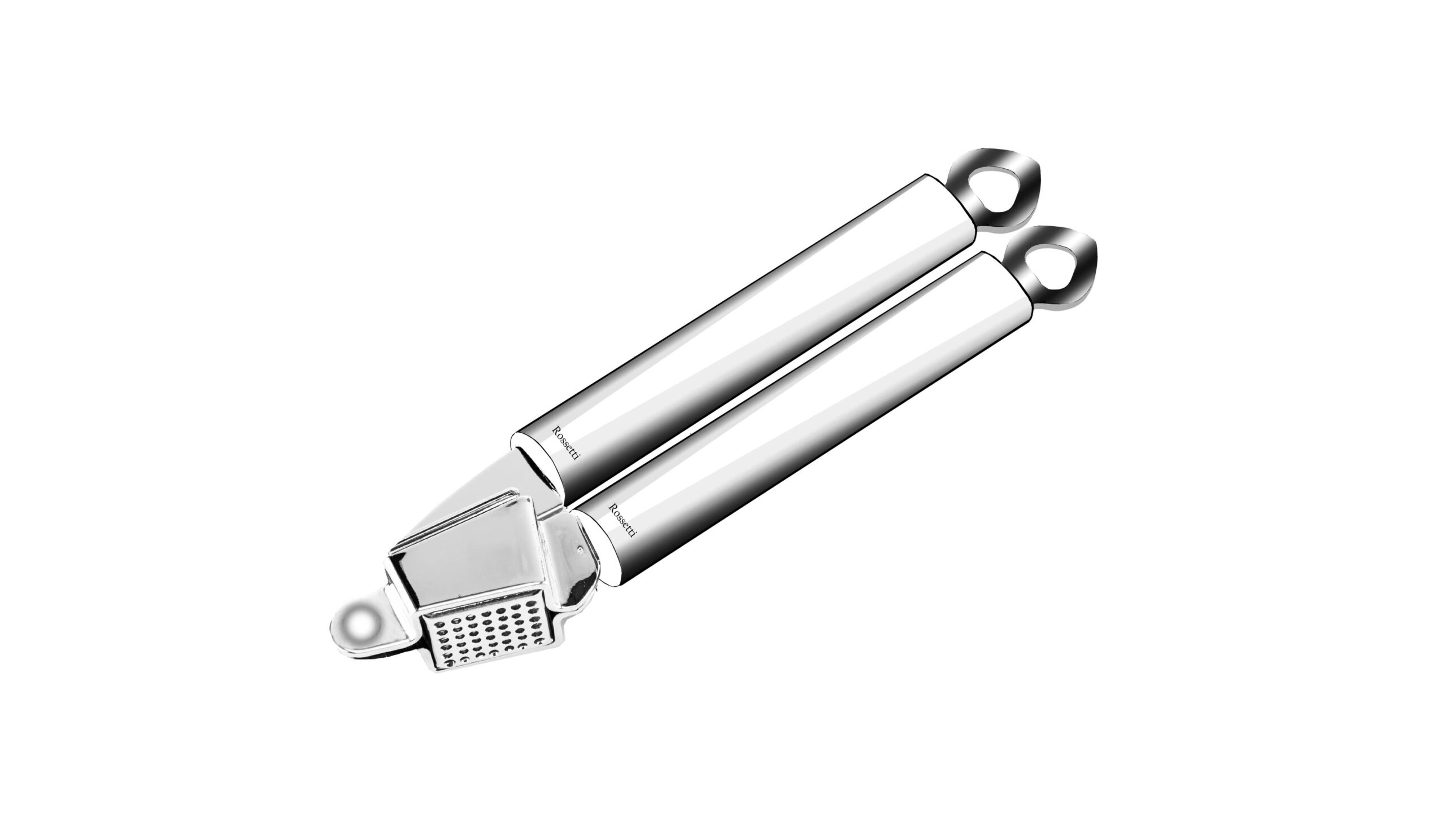 #6073 Garlic Press Rossetti Shokin Stainless Steel Garlic Press - Image 1