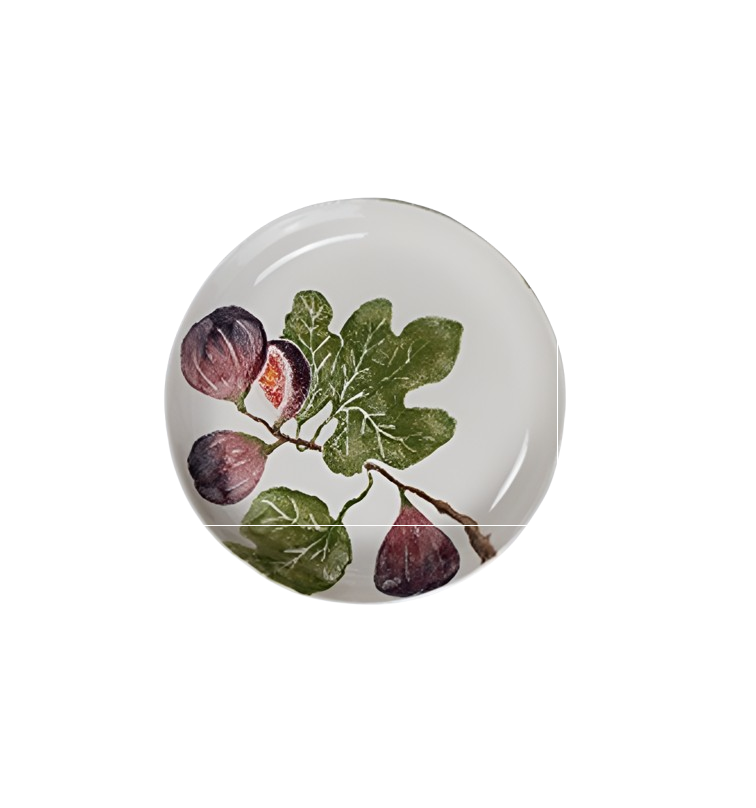 6945 Rossetti Fig Shallow Round Serving Bowl (34x6.5cm) - Image 1