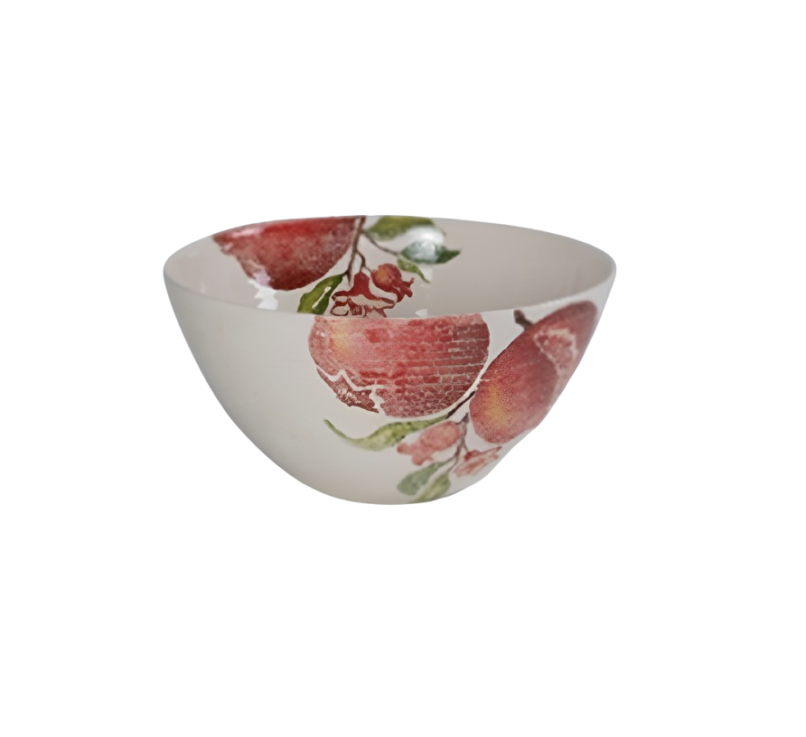 6952 Rossetti Pomergranate Deep Serving Bowl (25x13cm) - Image 1