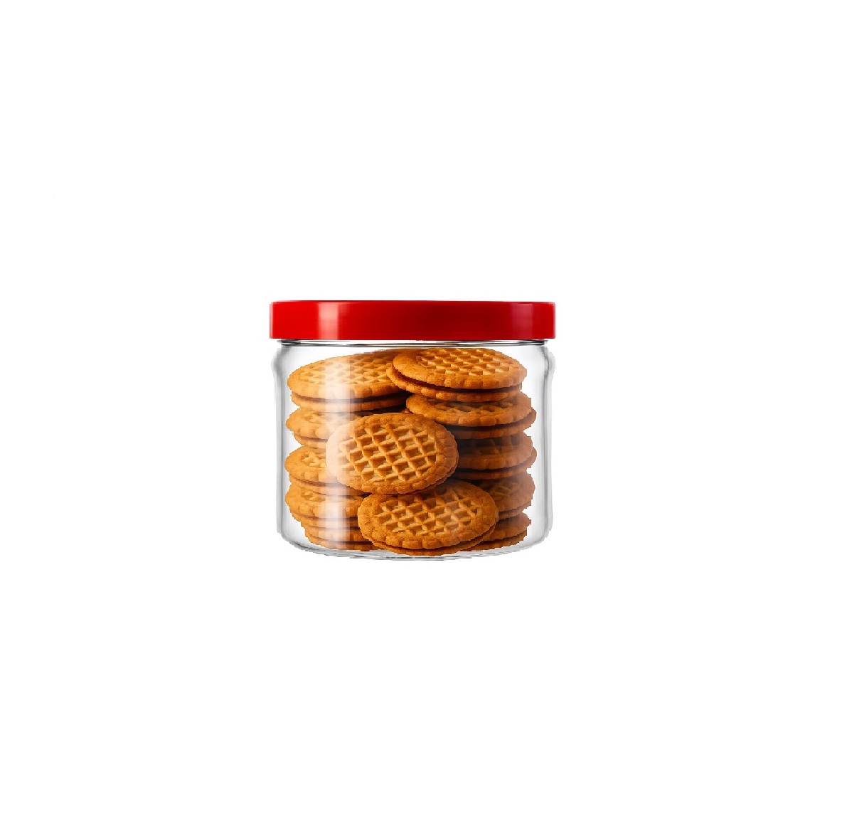 9000 Rossetti Ortes Glass Food Jar (11.5x11cm) 1L - Image 1