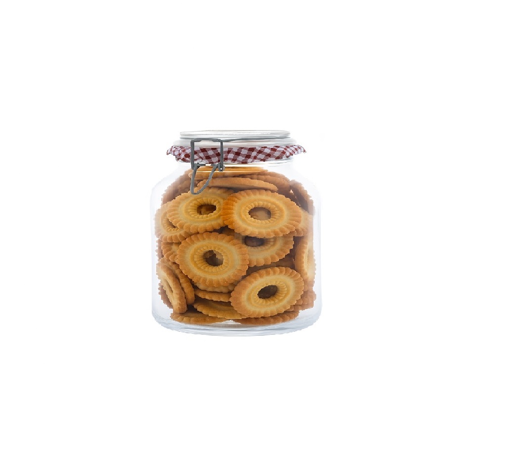 9014 Rossetti Retro Glass Jar (10.5x15.5cm) 1L - Image 1