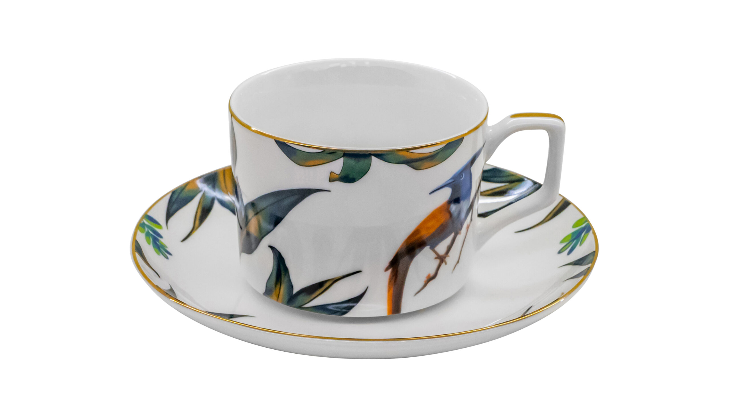 C062-4 Rossetti Amazonia Zebra Tea & Coffee Cup Set 275ml - Image 1