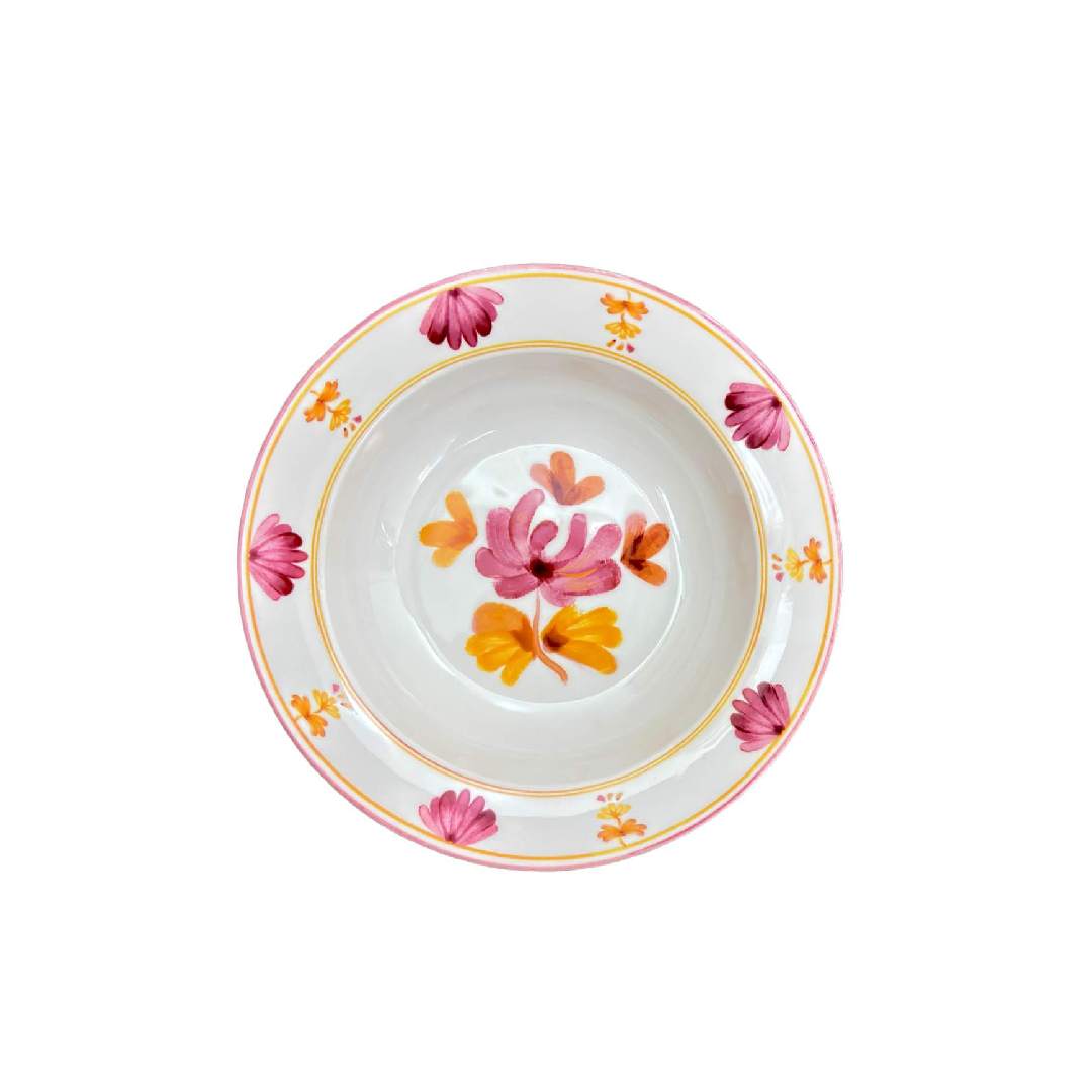C134-4 Rossetti Fiore Ceramic Pasta Bowl (9 Inch) - Image 1