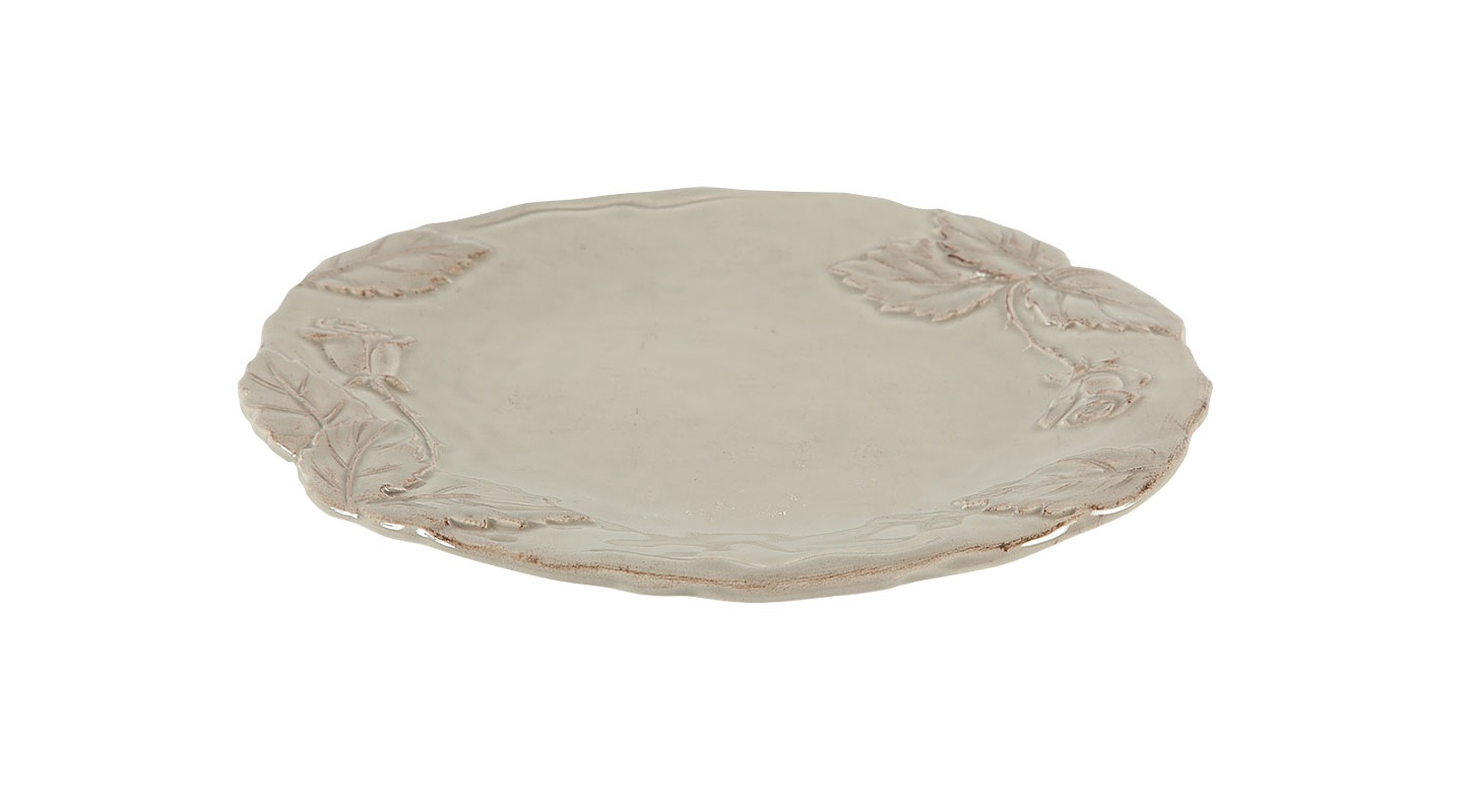 E25PT-6@GC Virginia Romantica Rose Salad Plate (23 x 19) - Image 1