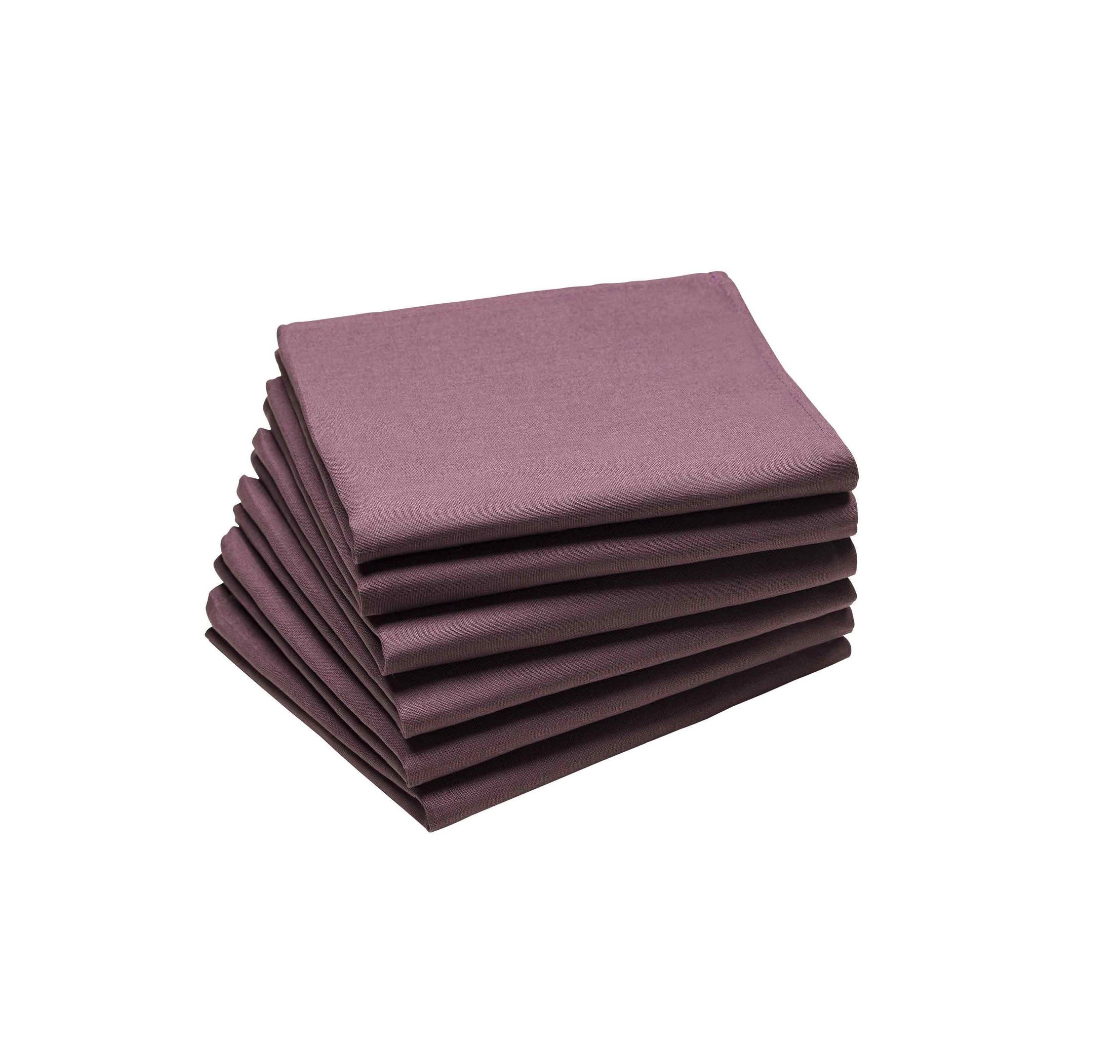 N15-78035-B01003-CKE Napkin Aubergine (45x45cm) (1Pc) - Image 1