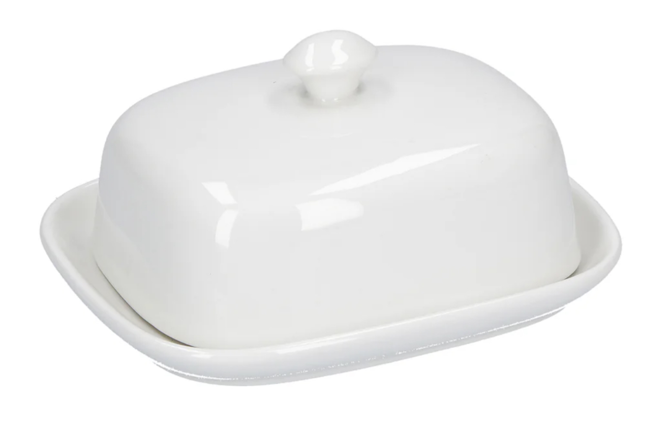 P001503502 Terrine White utter Dish (4.75x3.75 Inches) - Image 1
