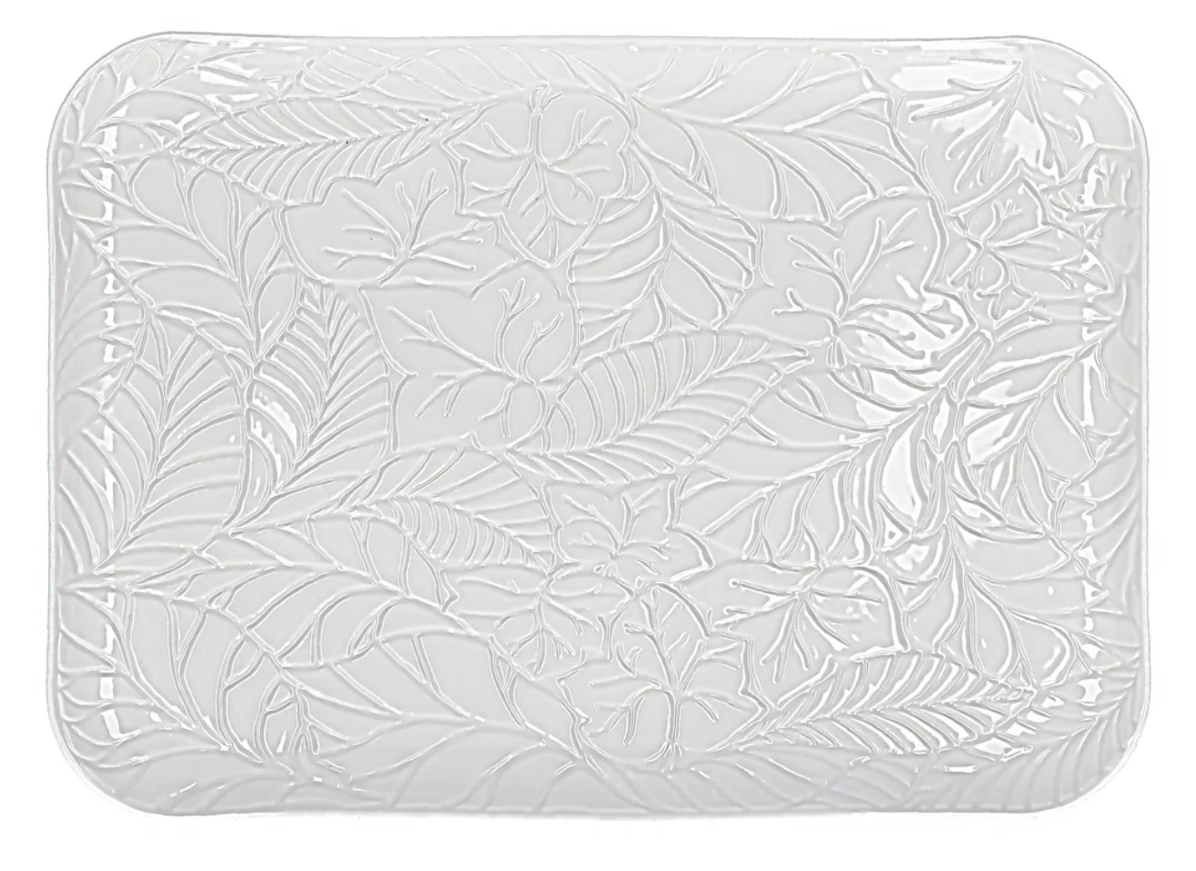 P004302420 Bosco Rectangular Serving Plate (24.5x20cm) - Image 1