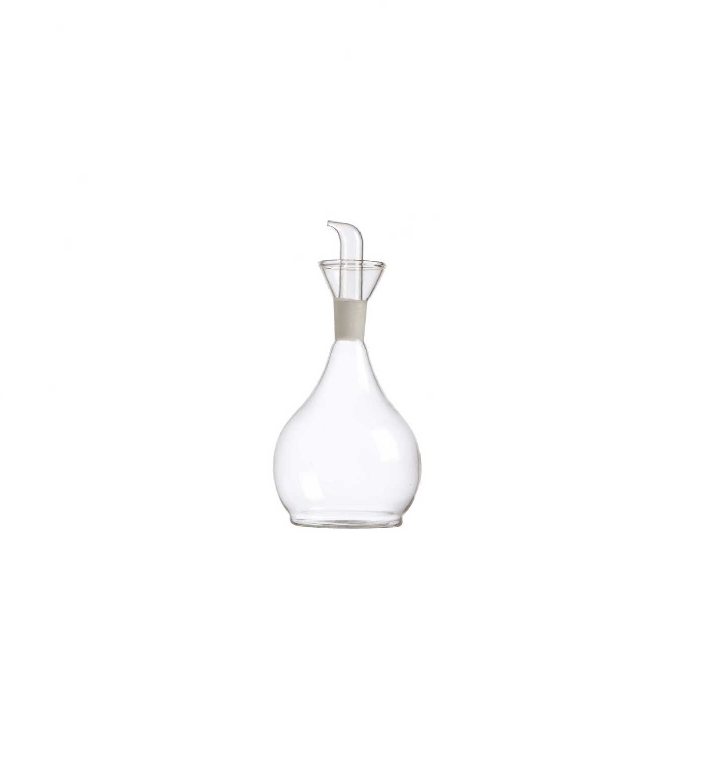 P405000500 Oevo Clear Glass Oil & Vinegar Dispenser Large 0.5L - Image 1