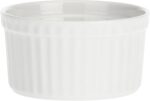 Arezzo Stampo White Ramekin (9cm)