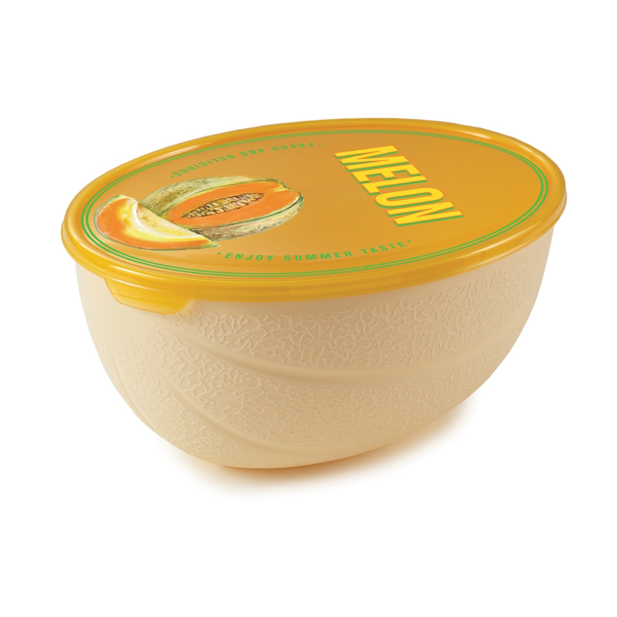 xr:d:DAFp7F0DN1o:568,j:4263056719466016150,t:23081407 Melon Storage Container with Lid (23.5x18.5x11cm) 2L - Image 1