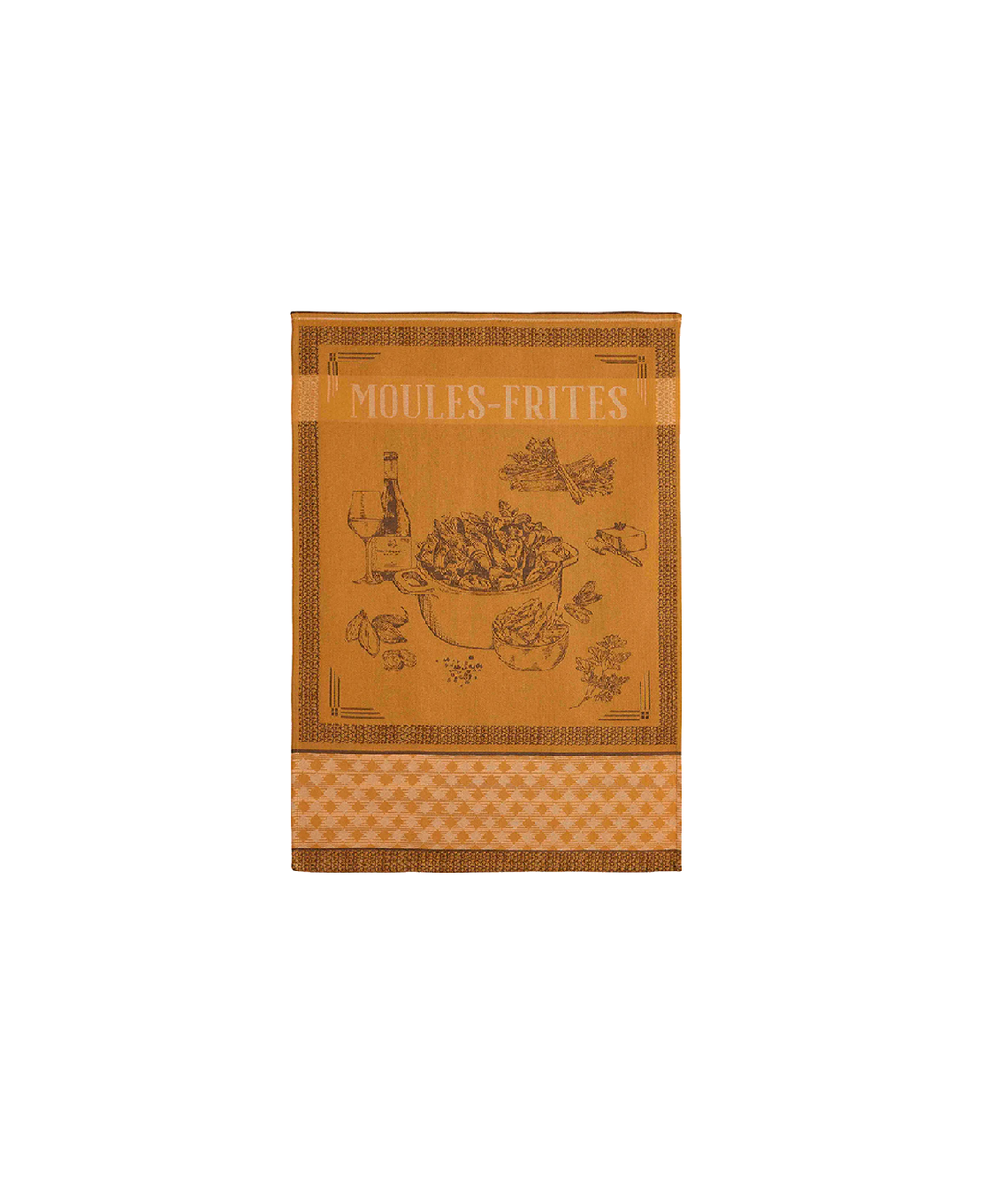 T70-7127901-030-O001-CKE Moules Cotton Tea Towel (50x75cm) (1Pc) - Image 1